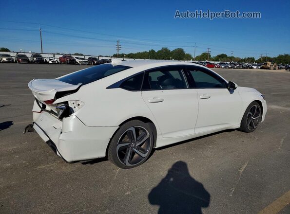 1HGCV1F35LA145069 2020 HONDA ACCORD White Trasero derecho