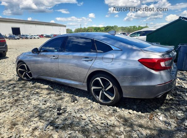 1HGCV1F35LA152183 2020 HONDA ACCORD Silver Задня ліва чверть