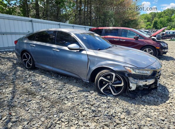1HGCV1F35LA152183 2020 HONDA ACCORD Silver Передня права чверть