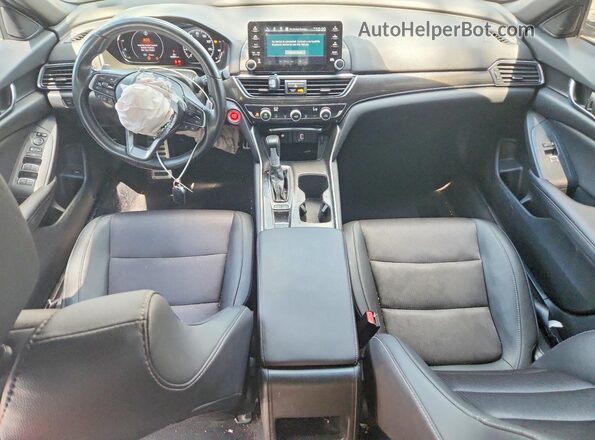 1HGCV1F35LA152183 2020 HONDA ACCORD Silver Вид панелі приладів