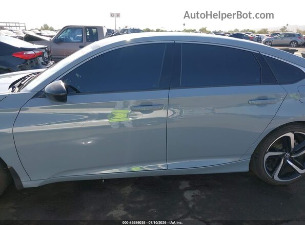 1HGCV1F35MA018386 2021 HONDA ACCORD Серый Панорамный вид салона 360°
