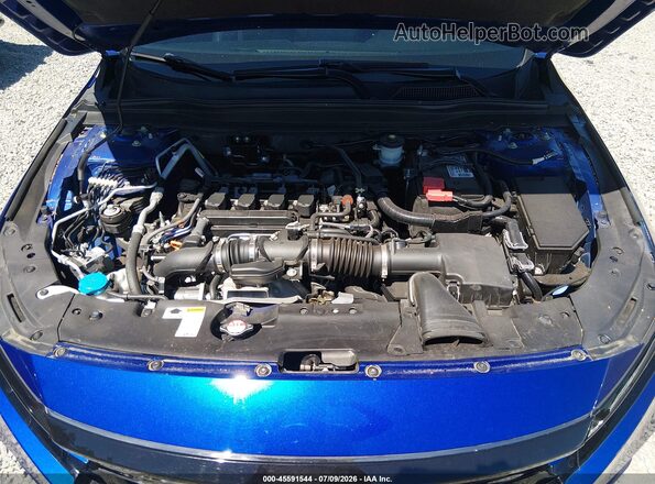 1HGCV1F35MA019506 2021 HONDA ACCORD Blue Vista trasera