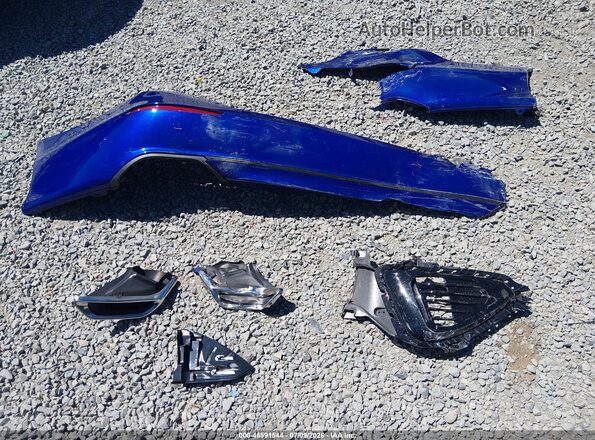 1HGCV1F35MA019506 2021 HONDA ACCORD Blue Vista del cuadro de instrumentos