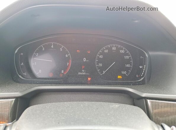1HGCV1F35MA020686 2021 HONDA ACCORD Gray Instrument cluster view