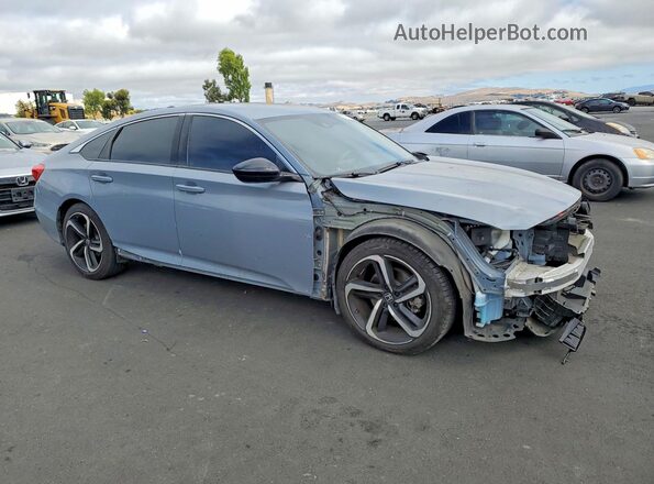 1HGCV1F35MA020686 2021 HONDA ACCORD Gray Front right