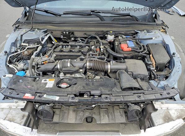 1HGCV1F35MA020686 2021 HONDA ACCORD Gray Rear interior view