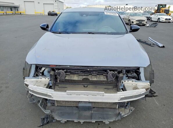 1HGCV1F35MA020686 2021 HONDA ACCORD Gray Front view