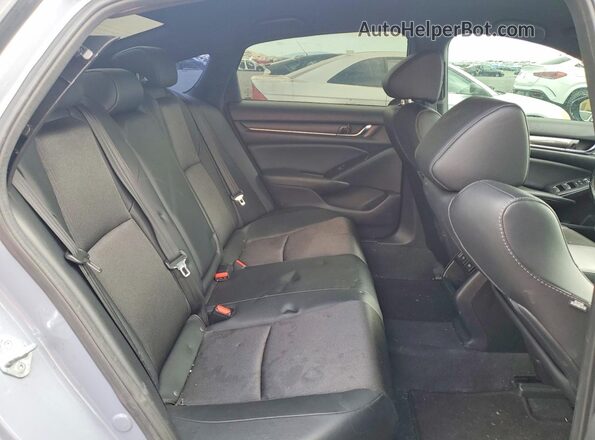 1HGCV1F35MA020686 2021 HONDA ACCORD Gray Rear seats view