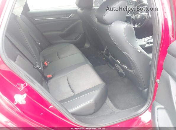 1HGCV1F35MA026231 2021 HONDA ACCORD Red Вид наклейки з VIN-кодом