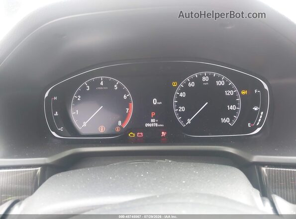 1HGCV1F35MA026231 2021 HONDA ACCORD Red Вид задніх сидінь