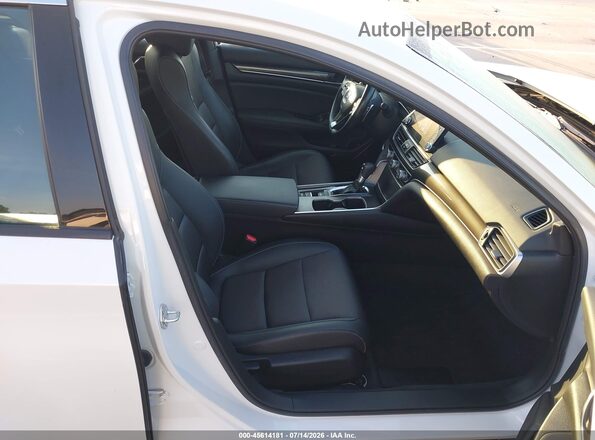 1HGCV1F35NA009558 2022 HONDA ACCORD White Вид салону спереду