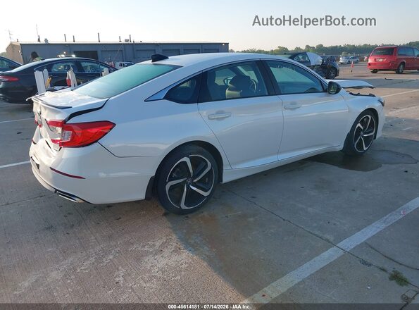 1HGCV1F35NA009558 2022 HONDA ACCORD White Задня права чверть