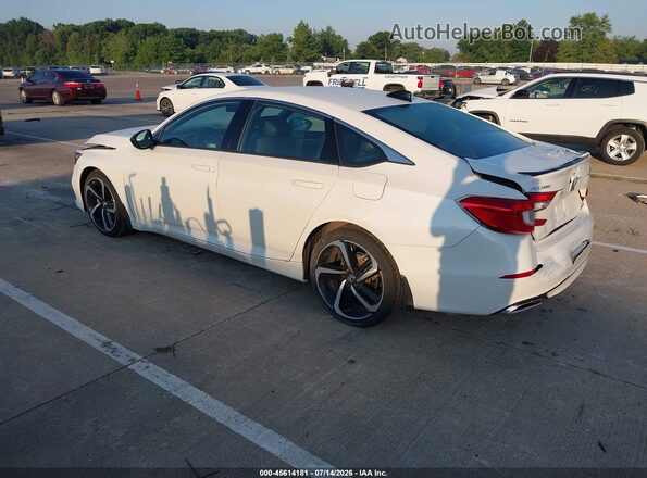 1HGCV1F35NA009558 2022 HONDA ACCORD White Задня ліва чверть