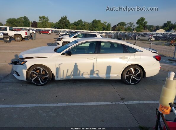 1HGCV1F35NA009558 2022 HONDA ACCORD White Панорамний вид салону 360°