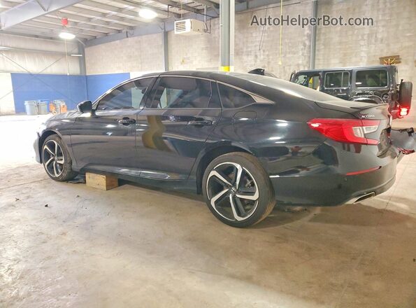 1HGCV1F35NA032211 2022 HONDA ACCORD Черный Задняя левая четверть