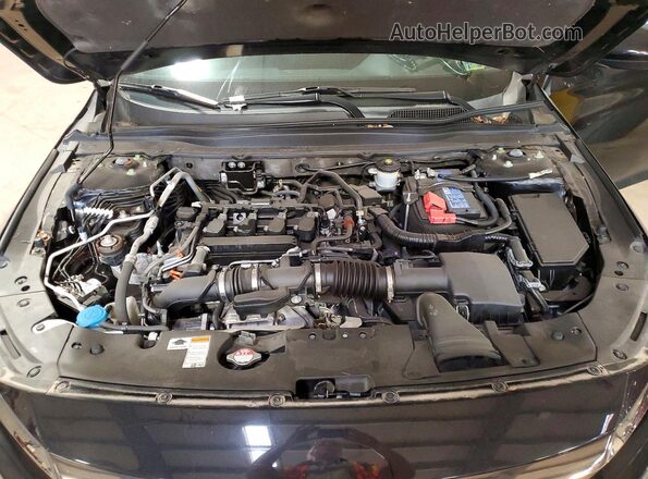 1HGCV1F35NA032211 2022 HONDA ACCORD Черный Вид задней части салона