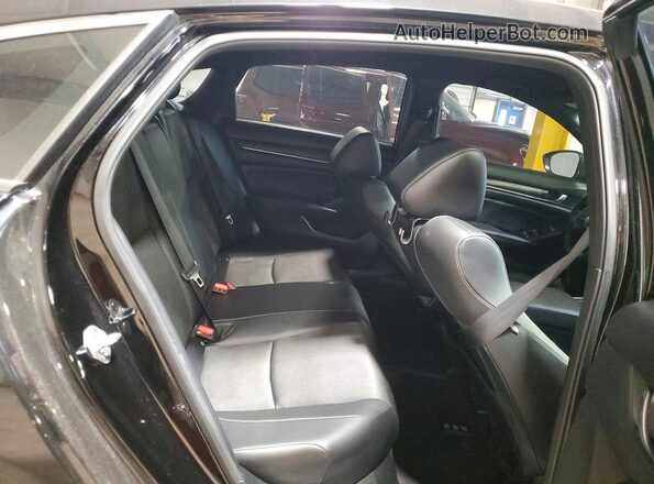 1HGCV1F35NA032211 2022 HONDA ACCORD Черный Вид задних сидений