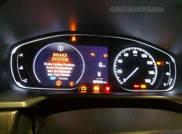 1HGCV1F35NA032211 2022 HONDA ACCORD Черный Вид щитка приборов