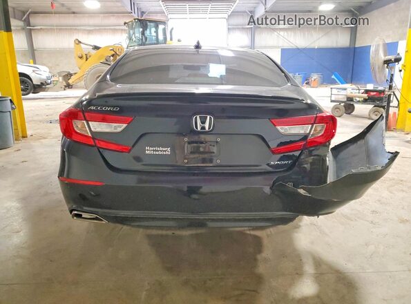 1HGCV1F35NA032211 2022 HONDA ACCORD Черный Вид сзади