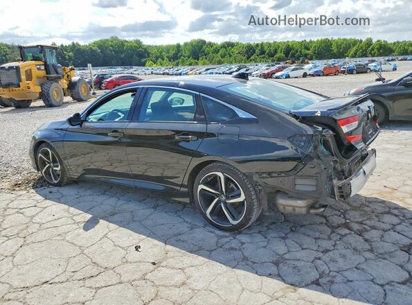 1HGCV1F35NA041118 2022 HONDA ACCORD Black Tył lewy