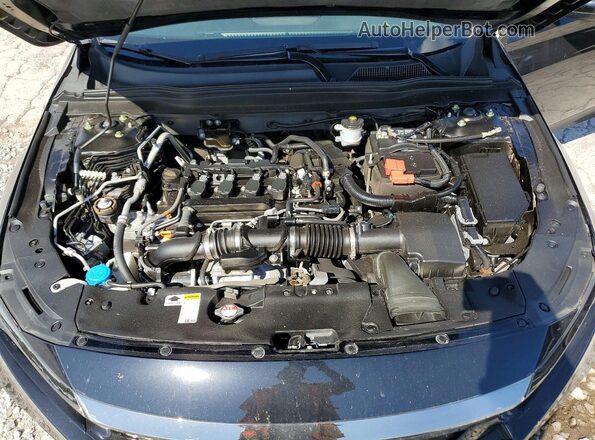 1HGCV1F35NA041118 2022 HONDA ACCORD Black Widok wnętrza z tyłu