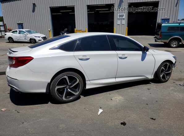 1HGCV1F35NA105447 2022 HONDA ACCORD White Trasero derecho