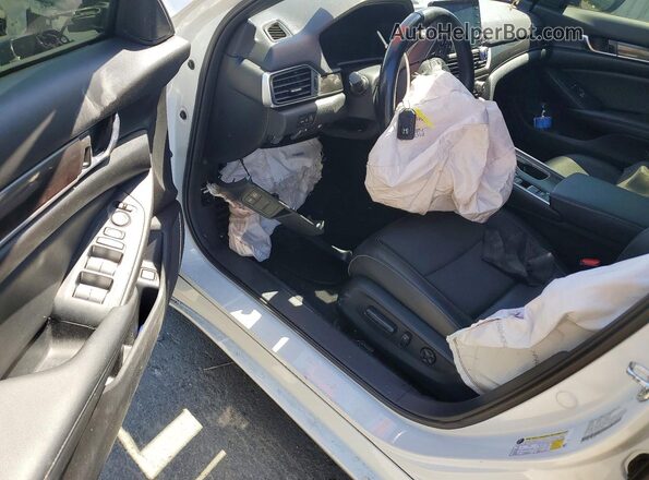 1HGCV1F35NA105447 2022 HONDA ACCORD White Vista del salpicadero