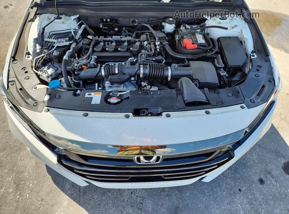 1HGCV1F35NA119431 2022 HONDA ACCORD White Rear interior view