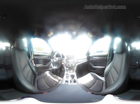 1HGCV1F36JA151654 2018 HONDA ACCORD Синий Вид наклейки с VIN-кодом