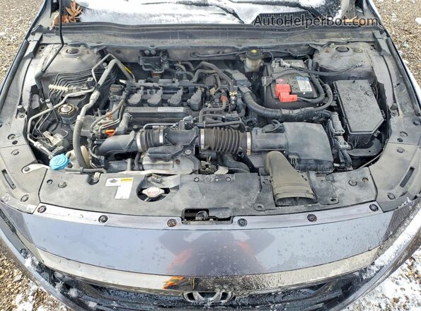 1HGCV1F36JA247719 2018 HONDA ACCORD Gray Widok wnętrza z tyłu