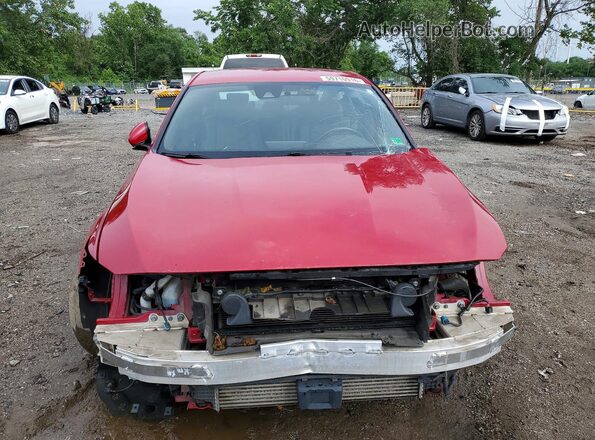 1HGCV1F36KA017180 2019 HONDA ACCORD Red Front view