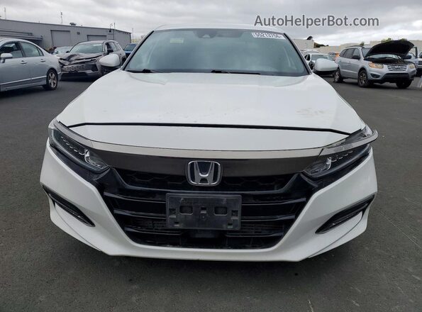 1HGCV1F36KA020273 2019 HONDA ACCORD White Vista frontal