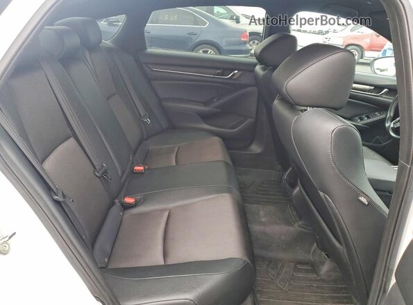 1HGCV1F36KA020273 2019 HONDA ACCORD White Vista de los asientos traseros