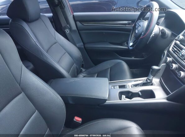 1HGCV1F36KA027210 2019 HONDA ACCORD Red Front interior view