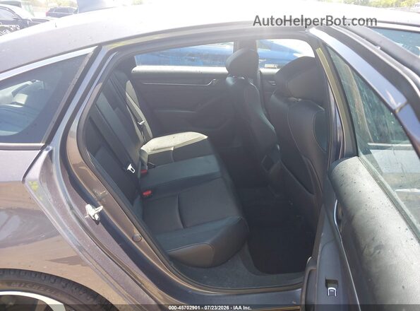 1HGCV1F36KA038613 2019 HONDA ACCORD Gray Вид наклейки з VIN-кодом