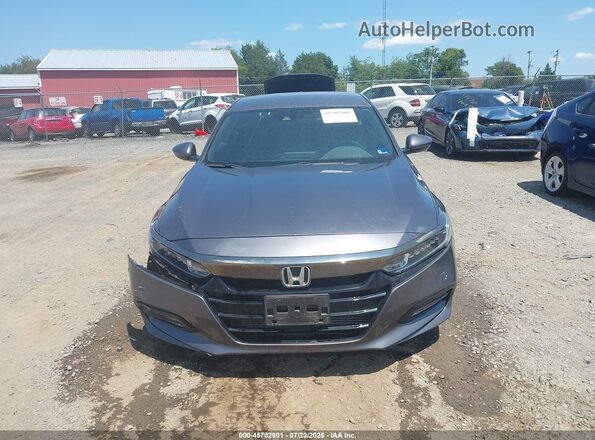 1HGCV1F36KA038613 2019 HONDA ACCORD Gray Вид щитка приладів