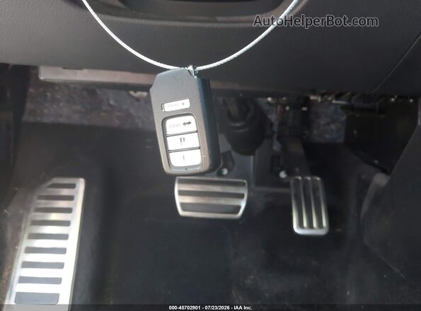 1HGCV1F36KA038613 2019 HONDA ACCORD Gray Вид панелі приладів