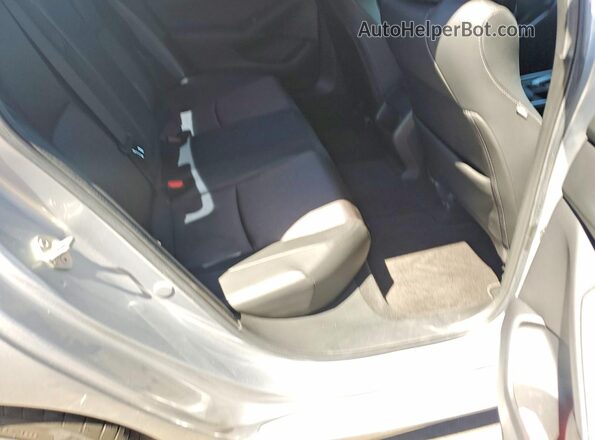 1HGCV1F36KA057632 2019 HONDA ACCORD Silver უკანა სავარძლების ხედი