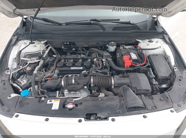 1HGCV1F36KA107462 2019 HONDA ACCORD Белый Вид сзади