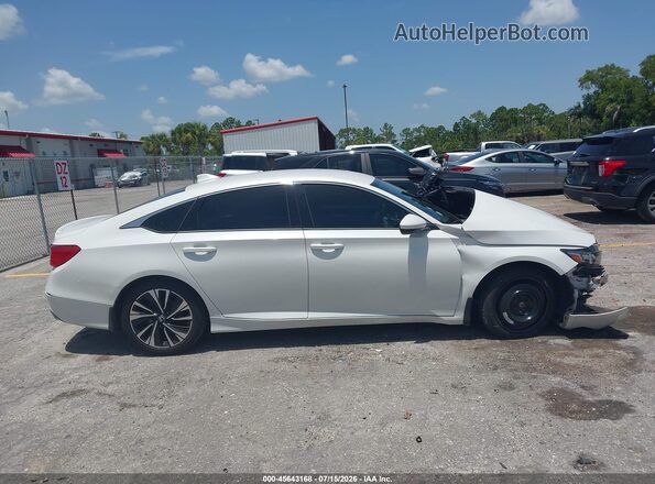 1HGCV1F36KA147640 2019 HONDA ACCORD White Widok wnętrza 360 stopni