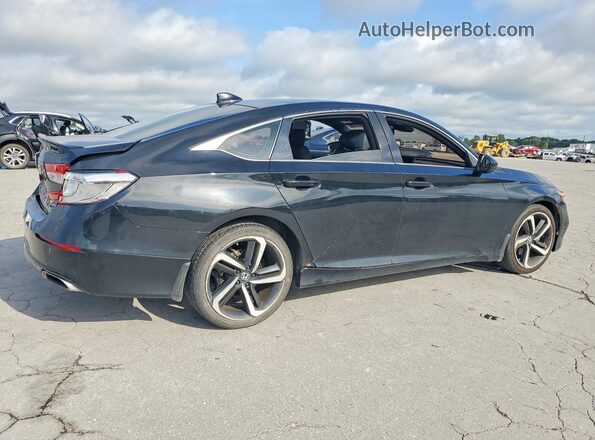 1HGCV1F36LA002986 2020 HONDA ACCORD Black უკანა მარჯვენა