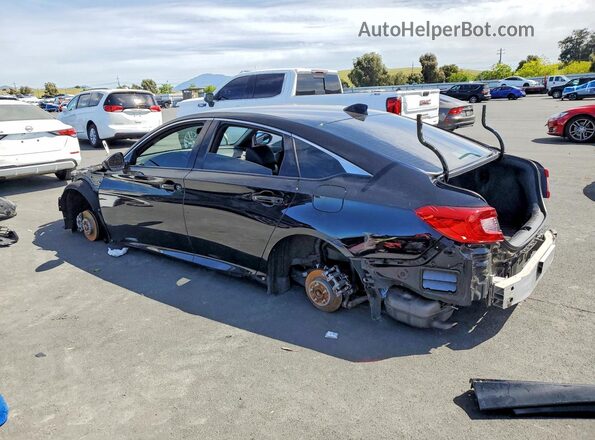 1HGCV1F36LA026804 2020 HONDA ACCORD Black Tył lewy