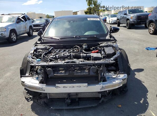 1HGCV1F36LA026804 2020 HONDA ACCORD Black Widok z przodu