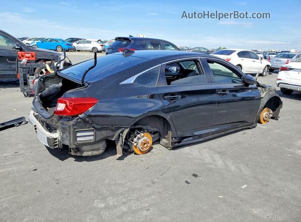 1HGCV1F36LA026804 2020 HONDA ACCORD Black Tył prawy