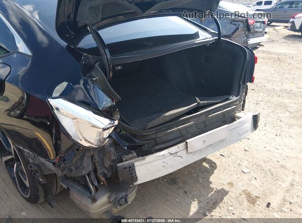 1HGCV1F36LA058135 2020 HONDA ACCORD Black Widok z przodu