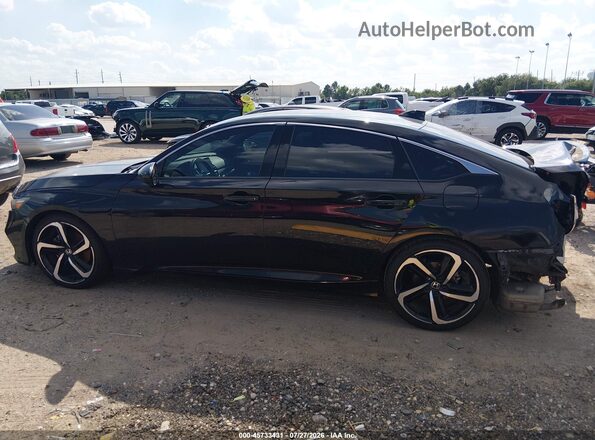1HGCV1F36LA058135 2020 HONDA ACCORD Black 