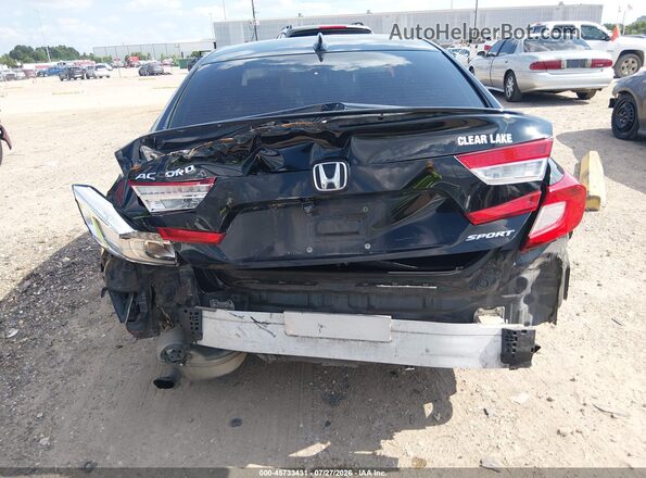 1HGCV1F36LA058135 2020 HONDA ACCORD Black 