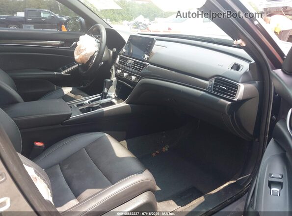 1HGCV1F36LA060631 2020 HONDA ACCORD Gray Vista interior delantera