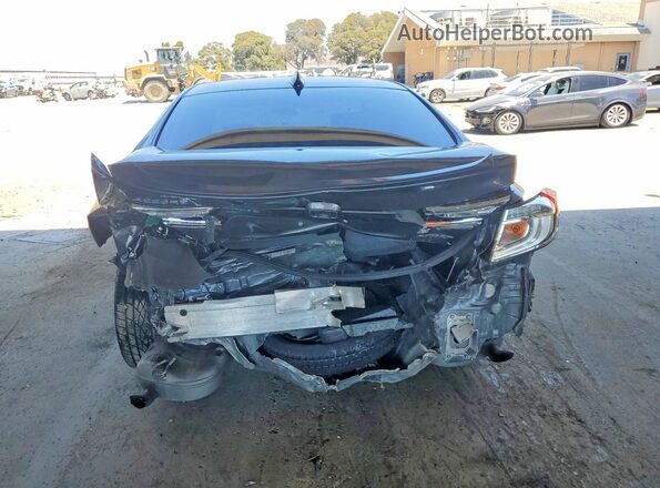 1HGCV1F36LA087571 2020 HONDA ACCORD Gray Вид ззаду