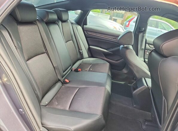 1HGCV1F36LA098795 2020 HONDA ACCORD Gray Вид задніх сидінь